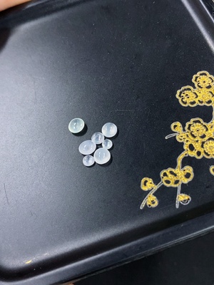 F46596170 翡翠蛋面 一手走 货品总重约0.2g