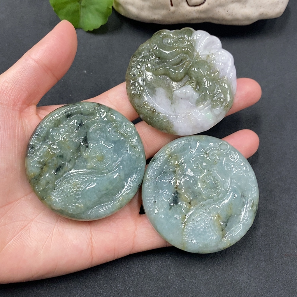 F13489404 Jadeite Pendant Sell as a Lot