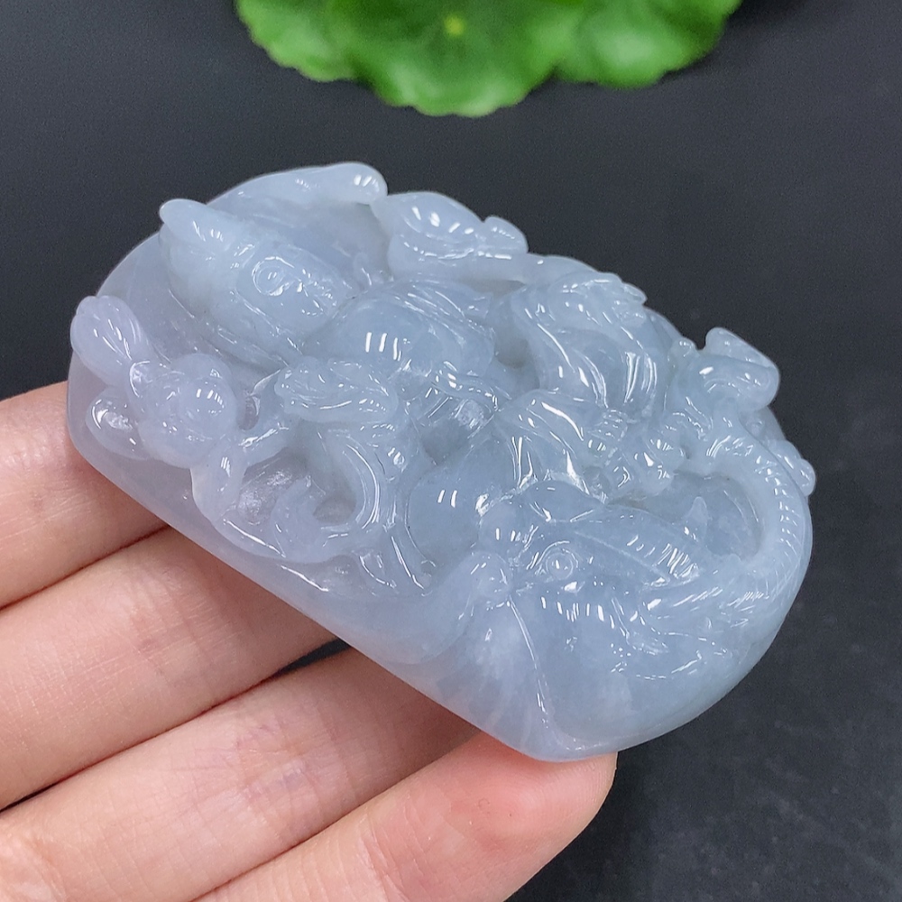 F33857398 JadeiteSamantabhadra Pendant