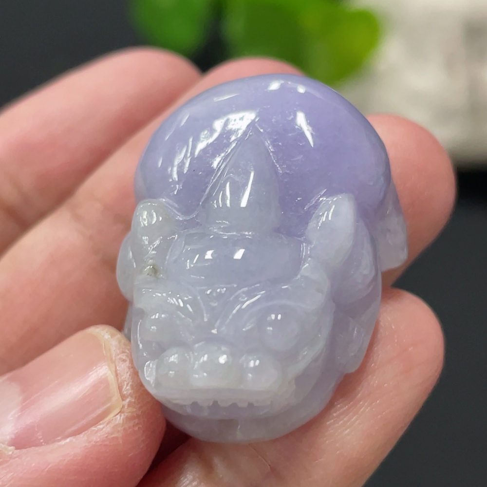 F34978757 Jadeite Pixiu Pendant Total Weight Approx.18g