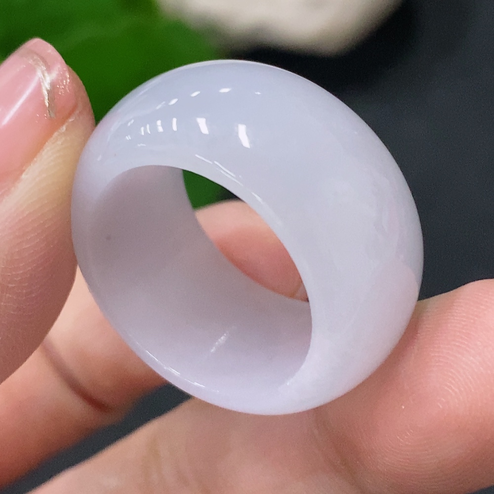 F29404634 Jadeite Ring Size 18 Total Weight Approx. 9.63g