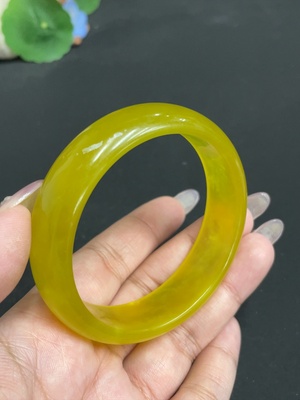 H34972625 Xiuyu (Serpentine Jade) Round Bracelet Size 58 Total Weight Approx. 49.5g