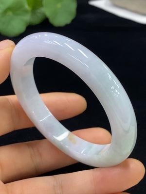 F33929885 Jadeite Regular Bracelet Size 53.5 Total Weight Approx. 49.9g