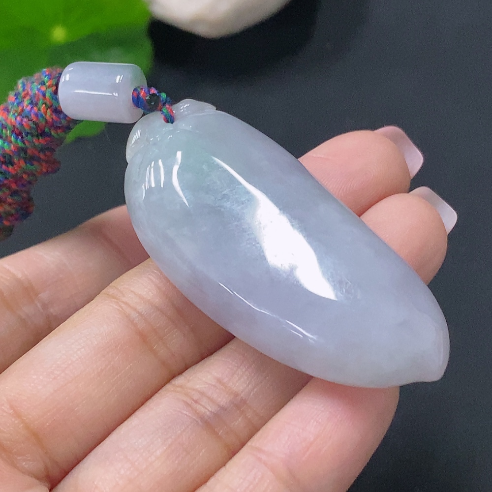 F29320613 Jadeite Pendant Fu Gua