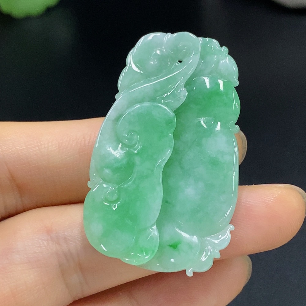 F29335291 Jadeite Pendant Total Weight Approx. 9.77g
