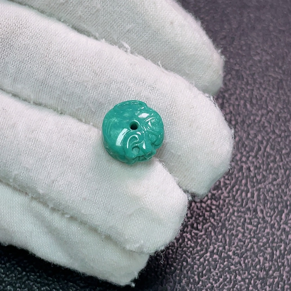 C33923584 Turquoise Jewelry Indeterminate Color Origin Containing Other Mineral Components Total Weight Approximately 1.48g