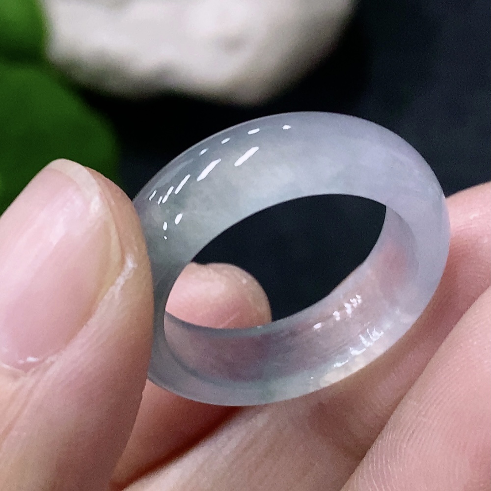 F32800075 Jadeite Ring Total Weight Approx. 3.38g Size 13