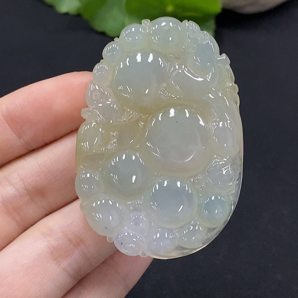 F33927588 Jadeite Pendant Total Weight Approx. 19.69g
