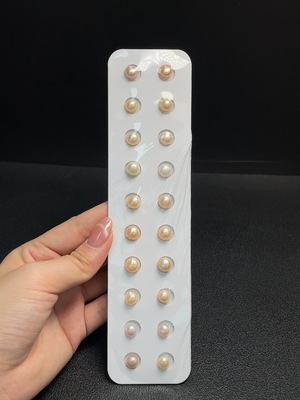 C29403144 Pearl Loose Beads (Approx. 29.26g including glue board, Sell as a Lot 10pcs+)