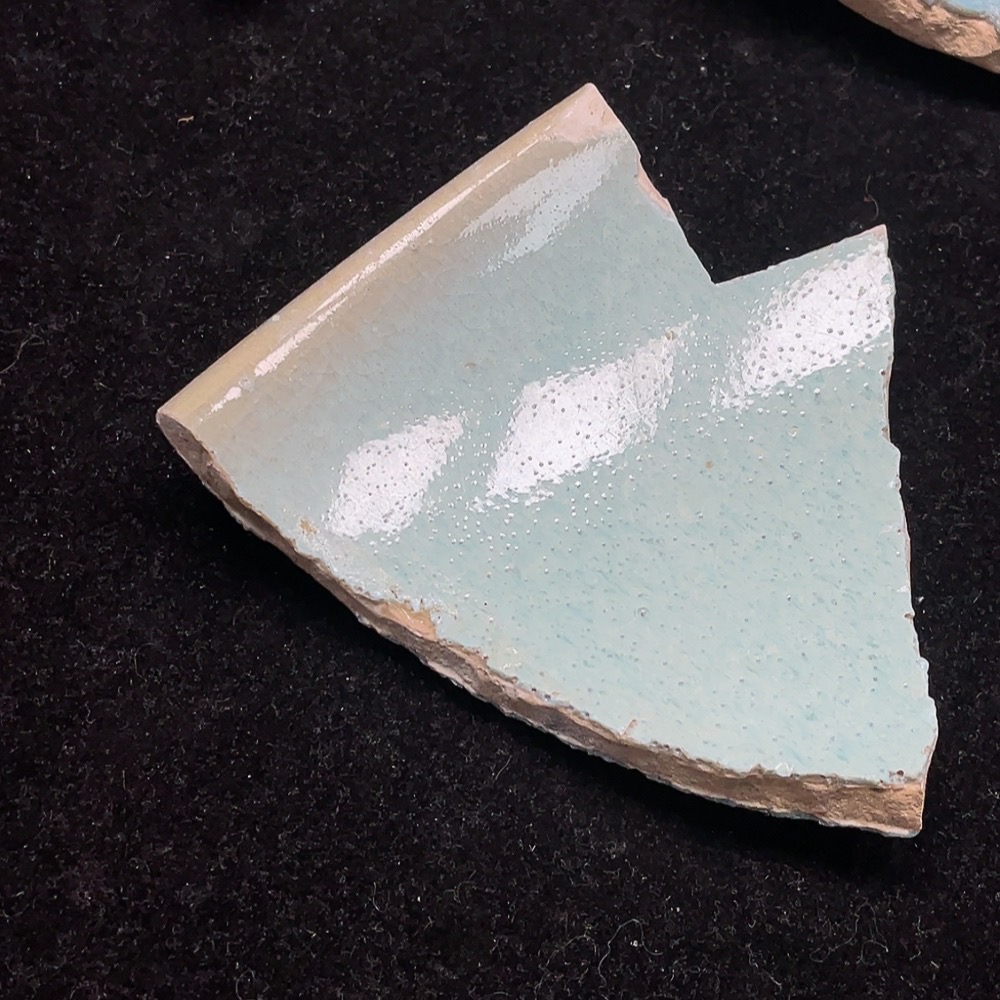 W25911826 Ceramic shard, Jun-glazed ceramic shard set (size subject to actual item)