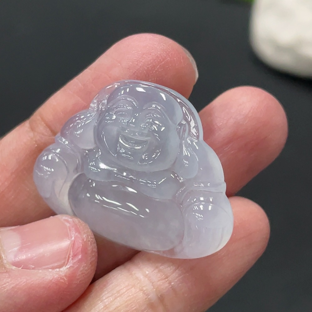 F33909914 Jadeite Pendant Buddha, Total Weight Approx. 5.5g