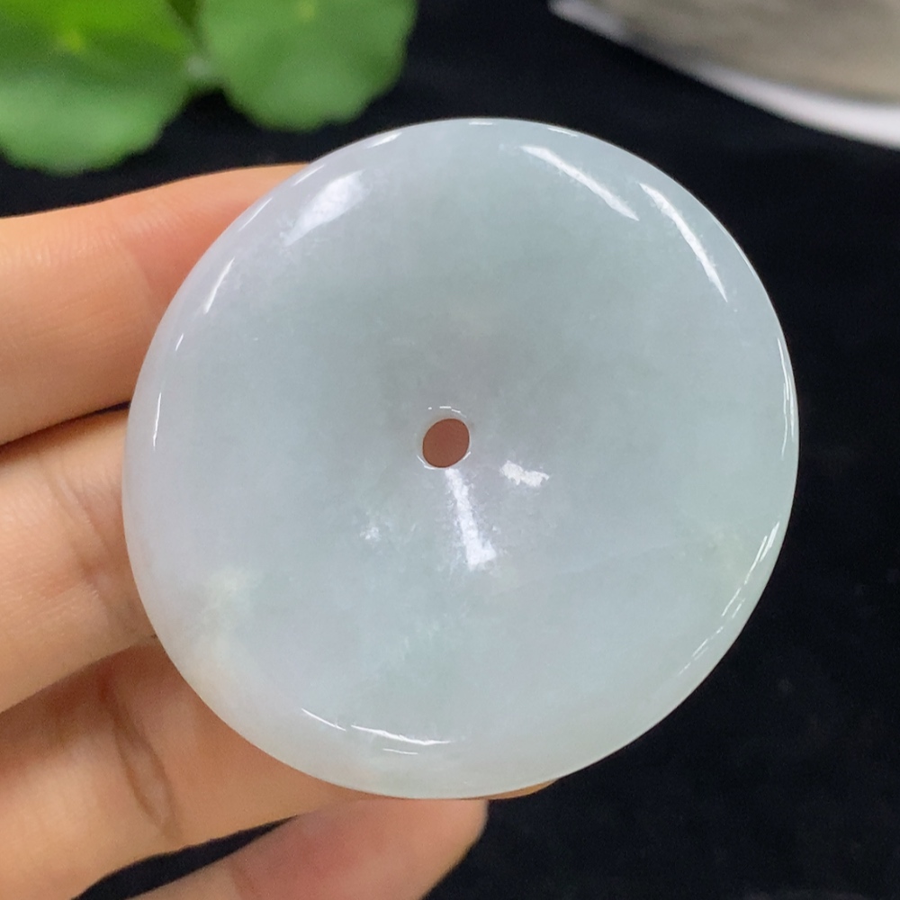 F31639716 JadeitePendant Peace Buckle Total Weight Approx. 29.4g