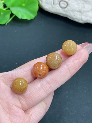 F41817245 翡翠珠子 一手走