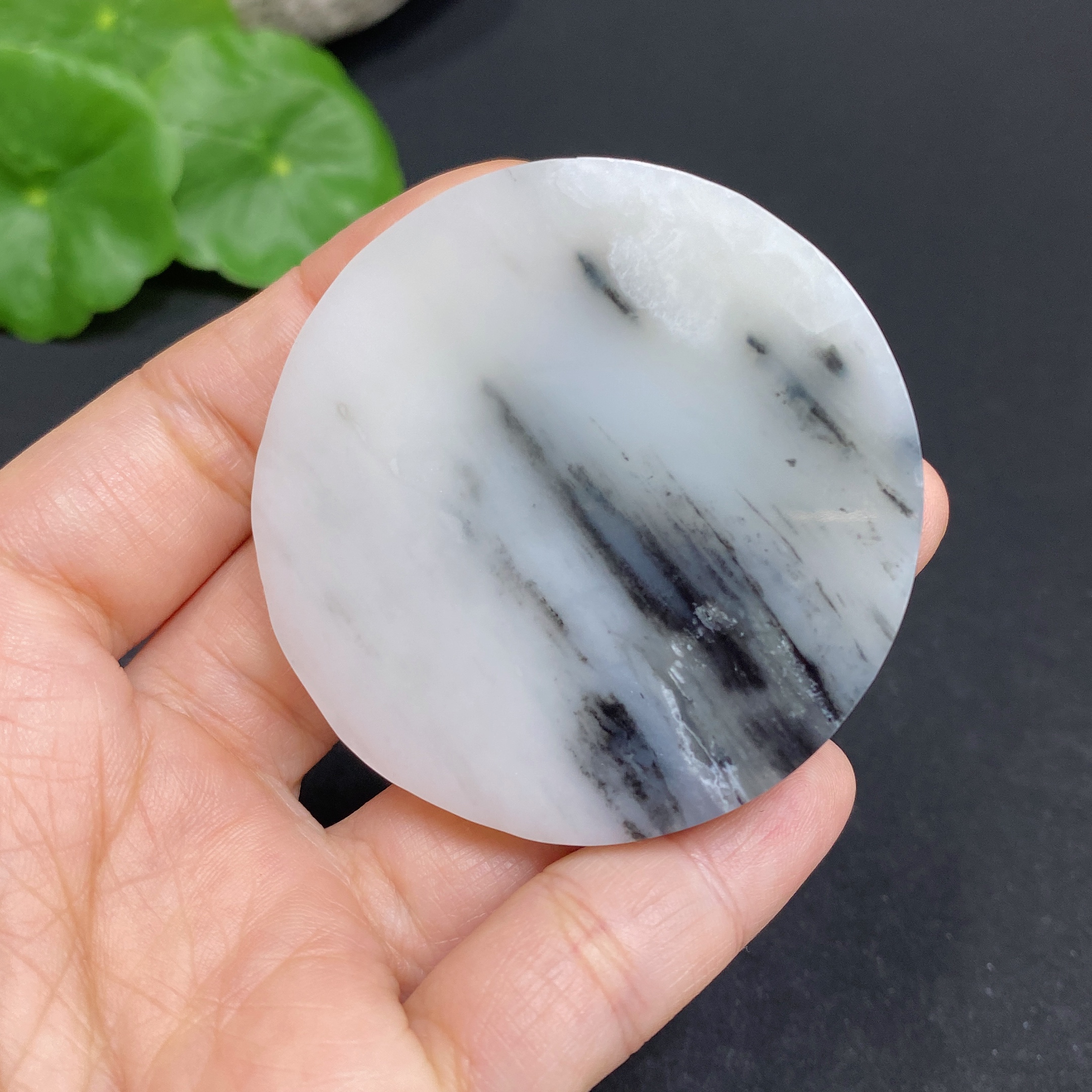H32812517 Hetian Jade Pendant, Plain Pendant, Total Weight About 40.5g