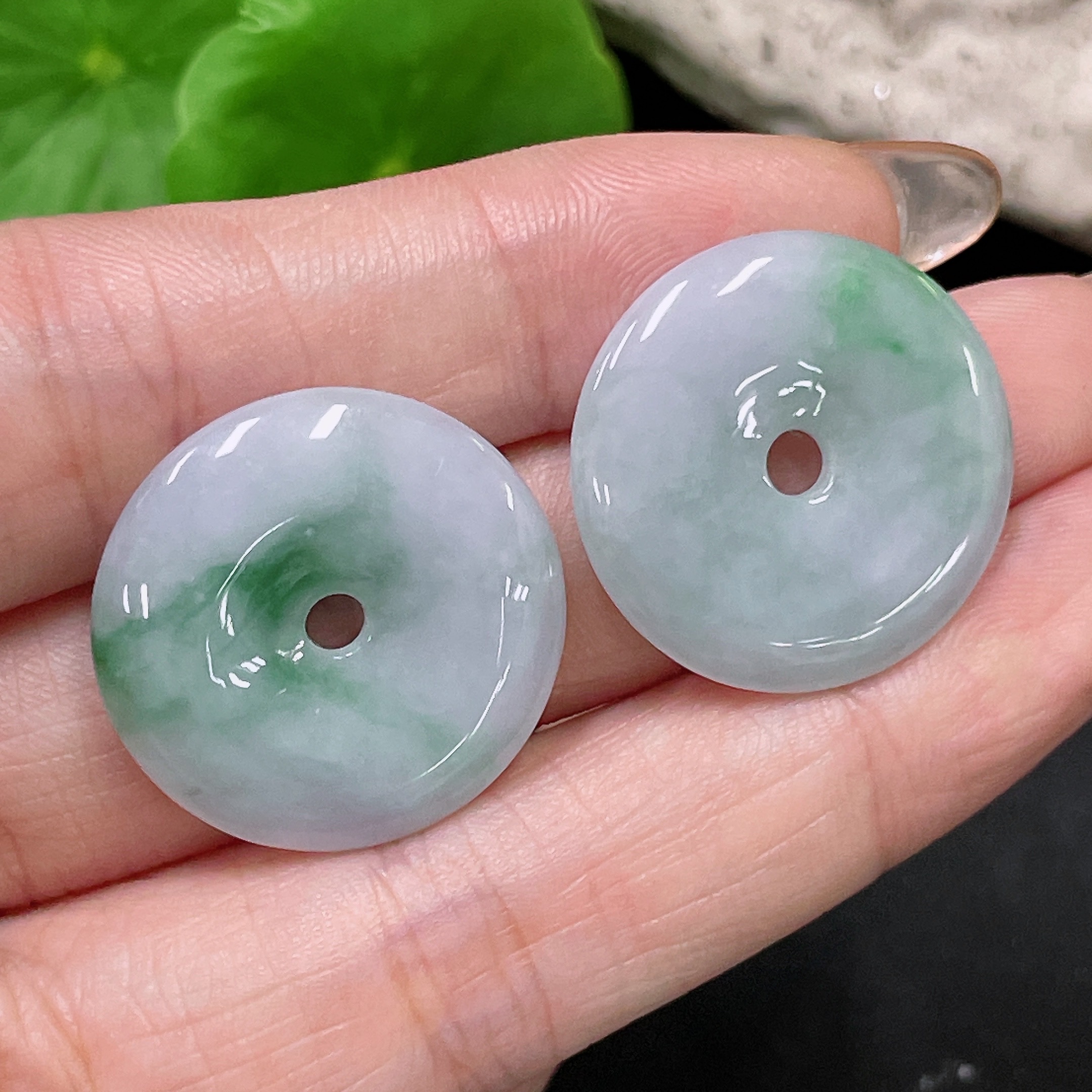 F34984595 Jadeite Pendants Sell as a Lot