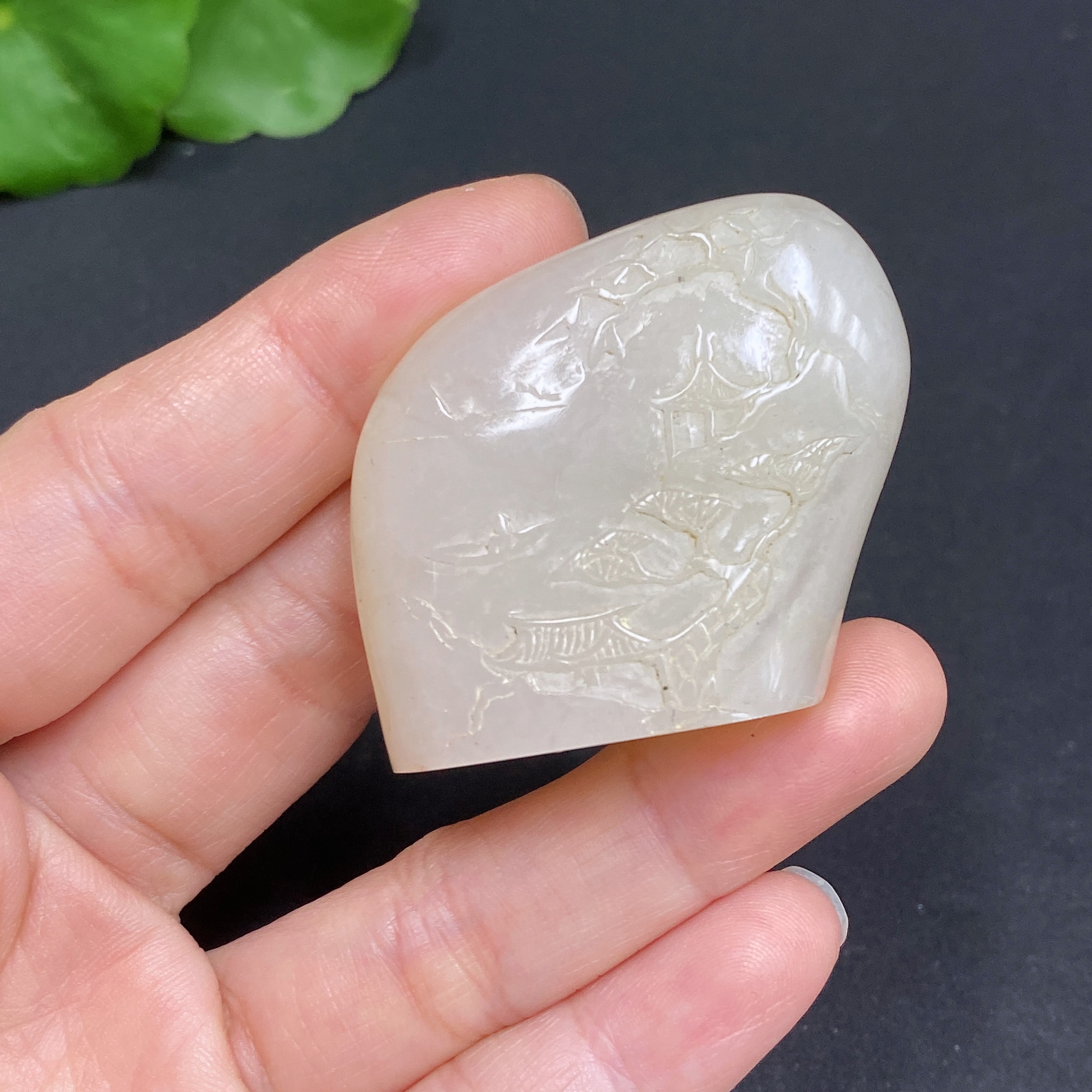 H32813494 Shoushan Stone Ornament - Landscape, Total Weight Approx. 31.1g