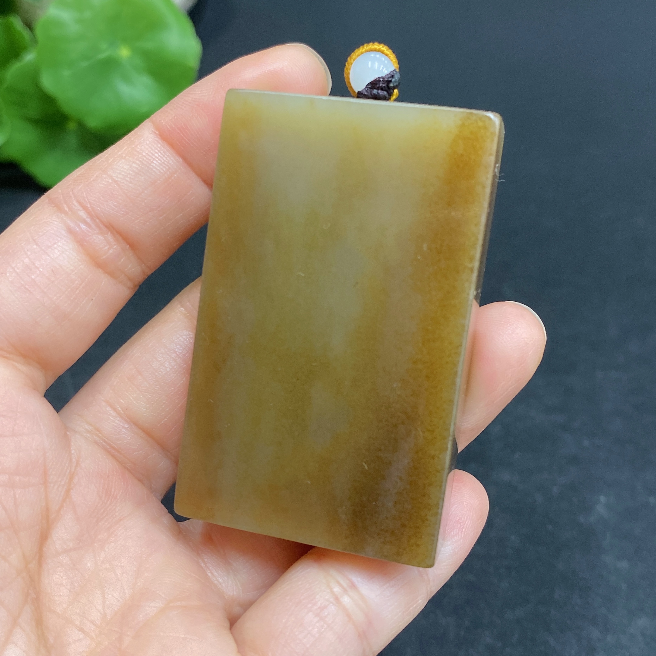 H30467547 Hetian Jade Pendant Plain Pendant