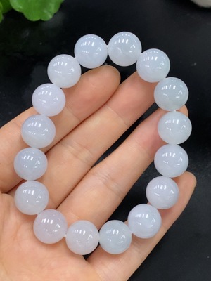 F27172040 Jadeite Bracelet Size 12.2mm Approx. Total Weight About 51.73g