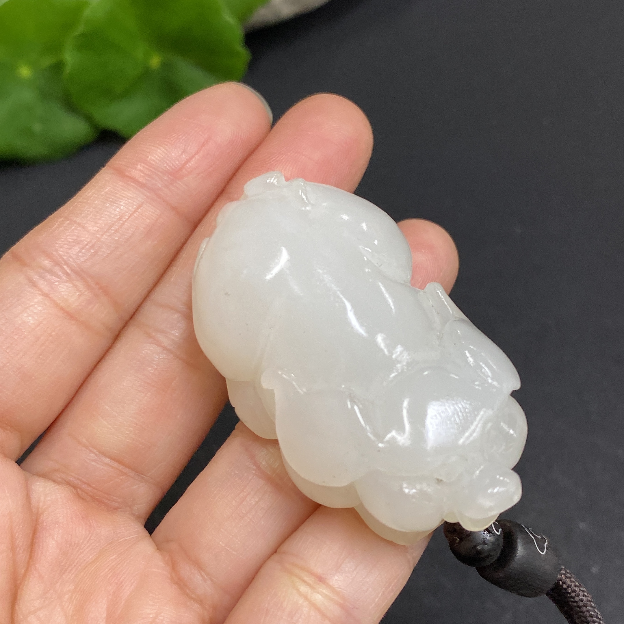 H32795168 Hetian Jade Pendant Pig