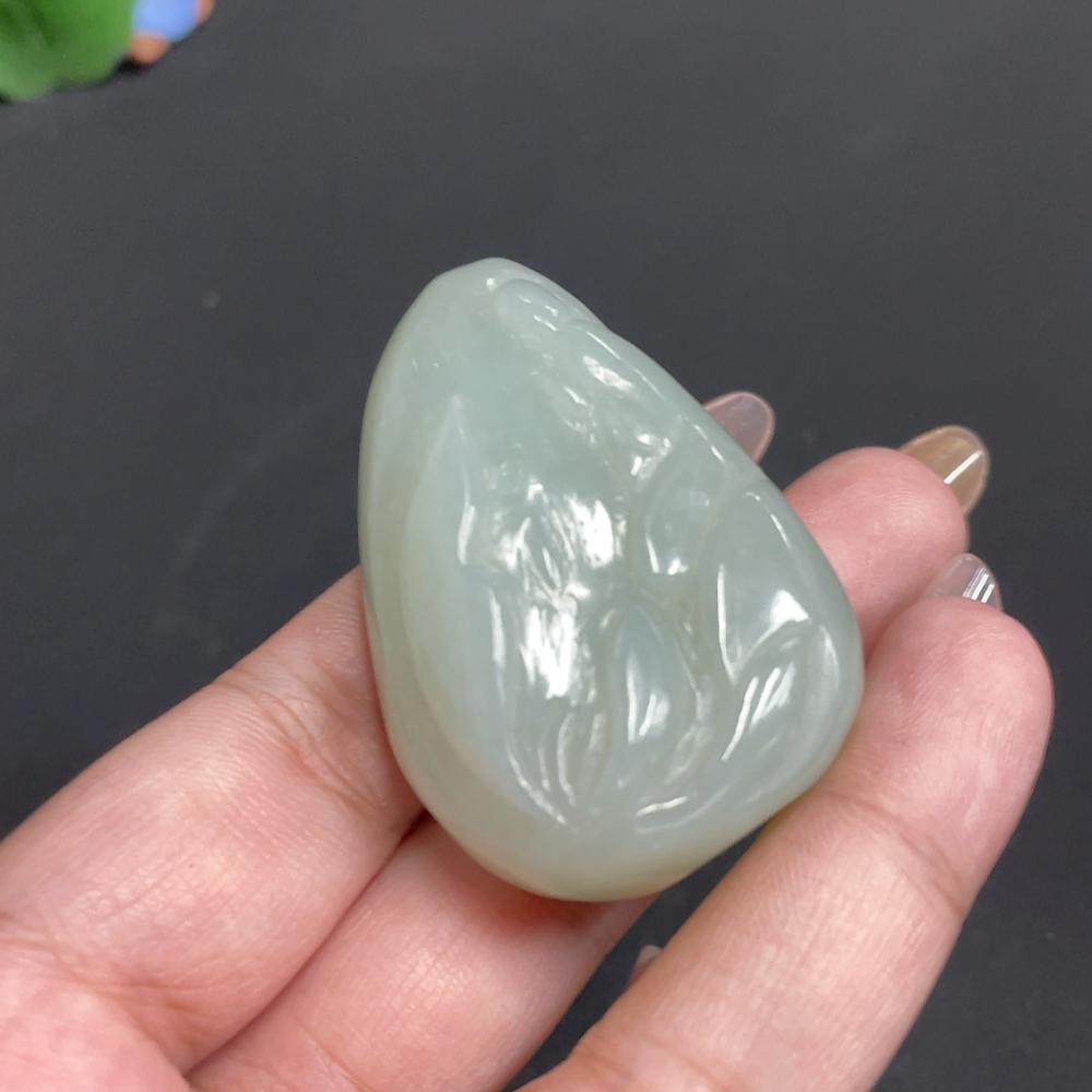 H31658973 Hetian Jade Pendant - Enlightenment, Total Weight Approx. 54.2g