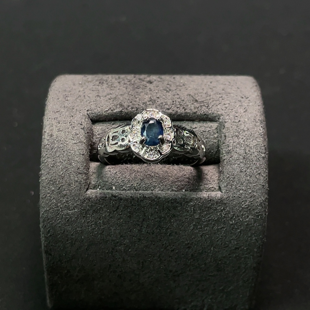 C23576007 Sapphire Ring Total Weight Approx.1.77g Non-Gold Setting