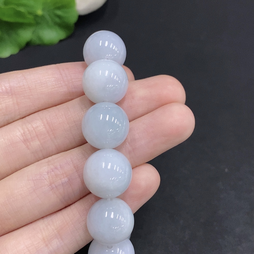 F33906800 Jadeite Bracelet Total Weight Approx. 73.1g Size 14mm