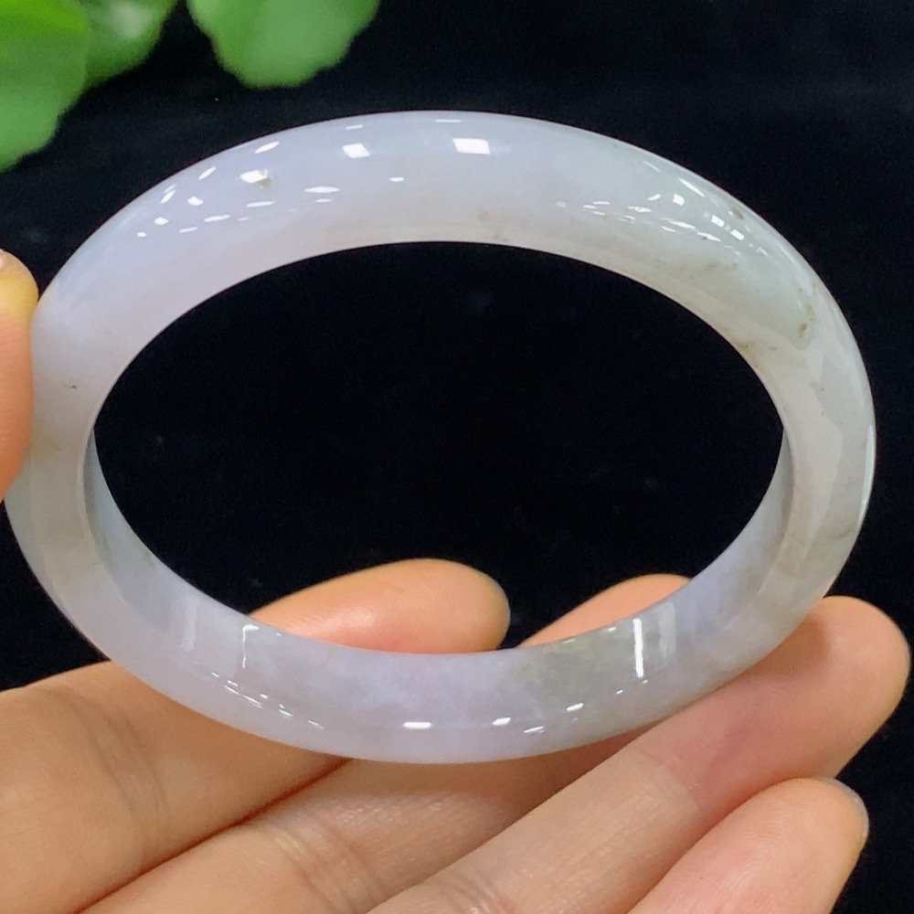F34045133 Jadeite Round Bangle Size 53.3 Total Weight Approx. 33.68g