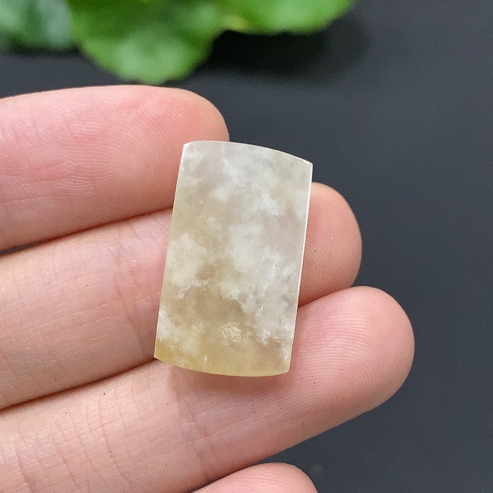 F10467004 Jadeite Plain Pendant Inlay