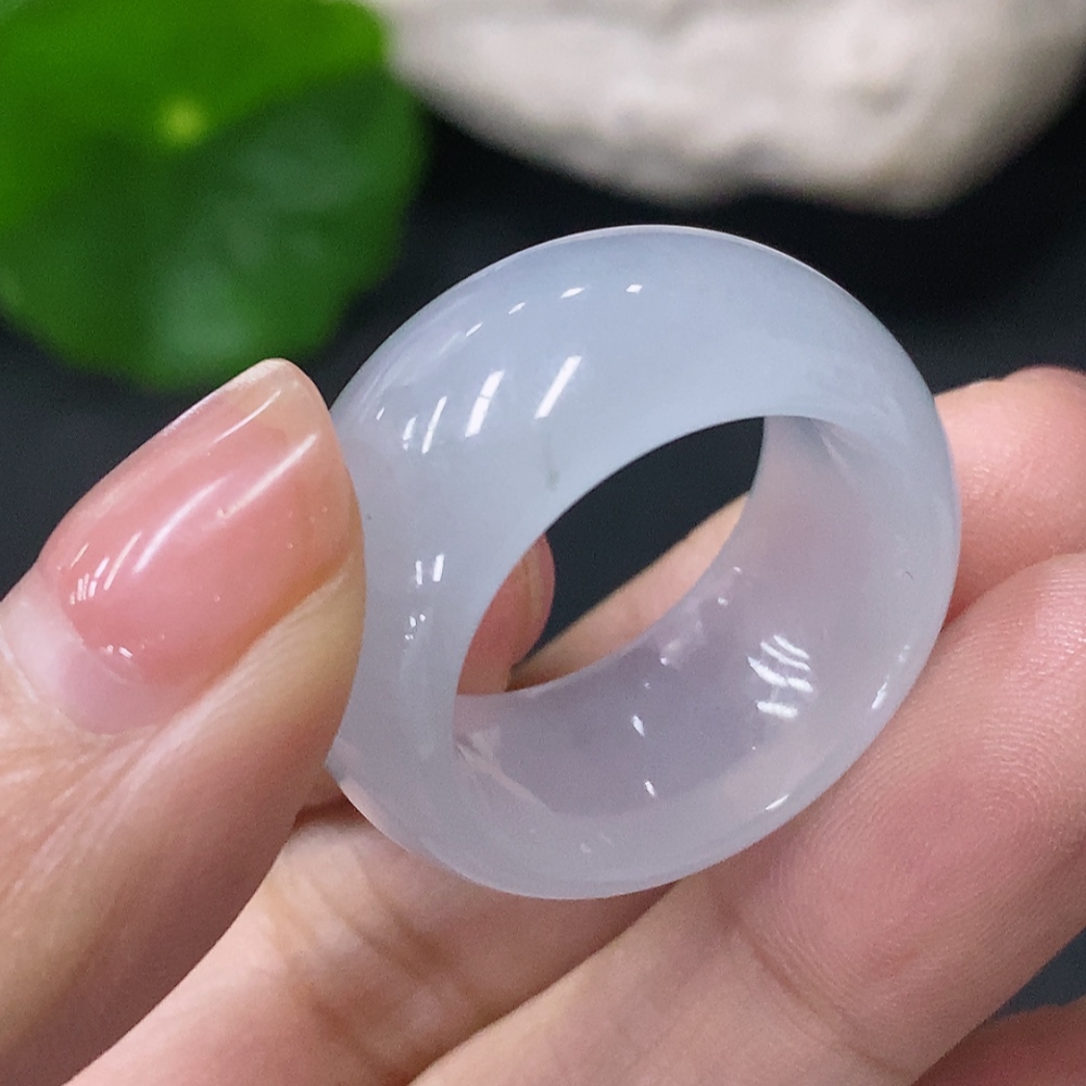 F35117169 Jadeite Ring Size 19 Total Weight About 9.68g