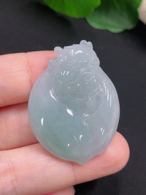 F30484855 Jadeite Pendant Total Weight Approx. 9.5g