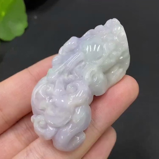 F28197691 Jadeite Pendant, Total Weight Approx. 41.7g, Pixiu