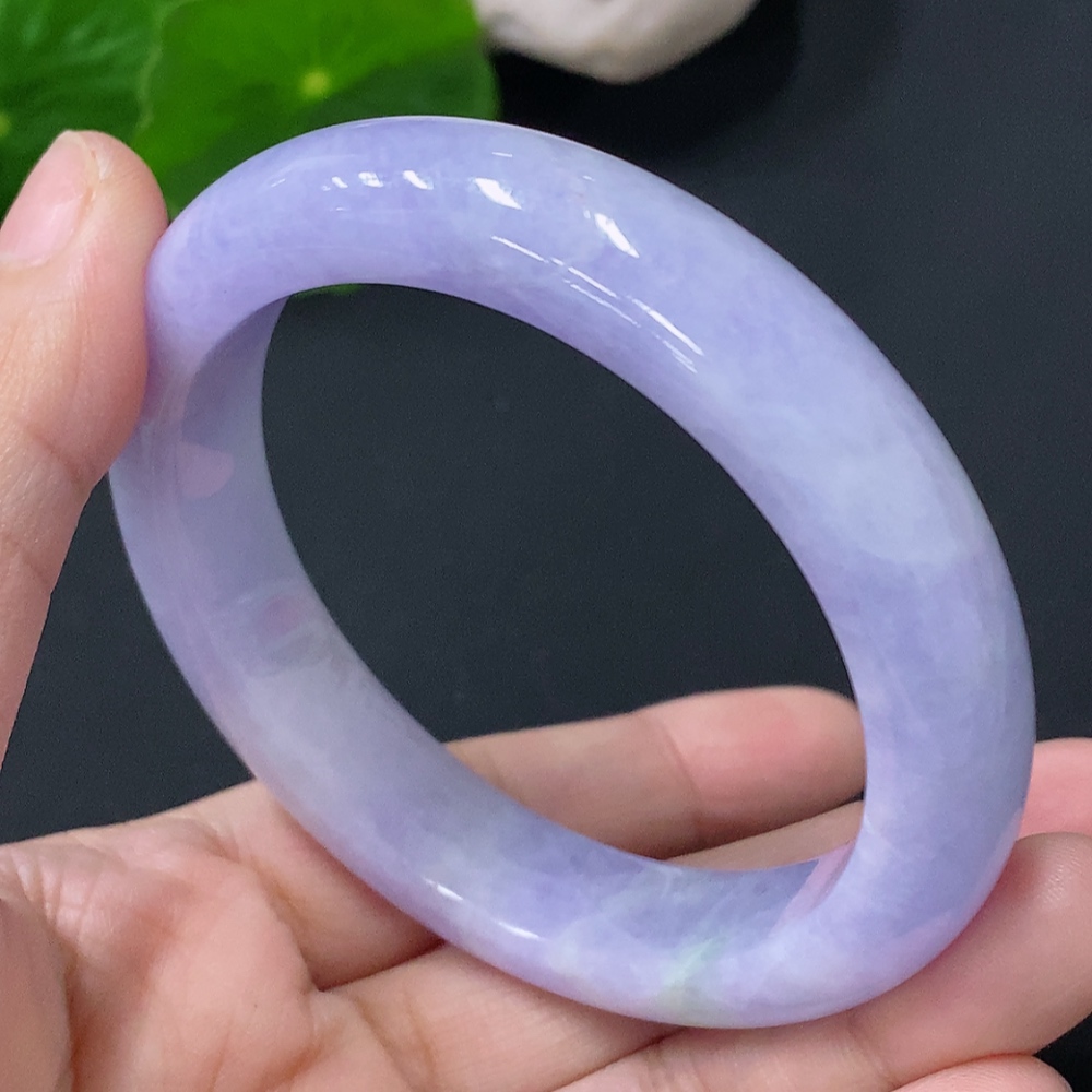 F30524382 Jadeite Round Bracelet Size 54mm Total Weight Approx. 54.94g