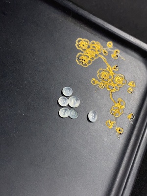F46597770 翡翠蛋面 一手走 货品总重约0.18g
