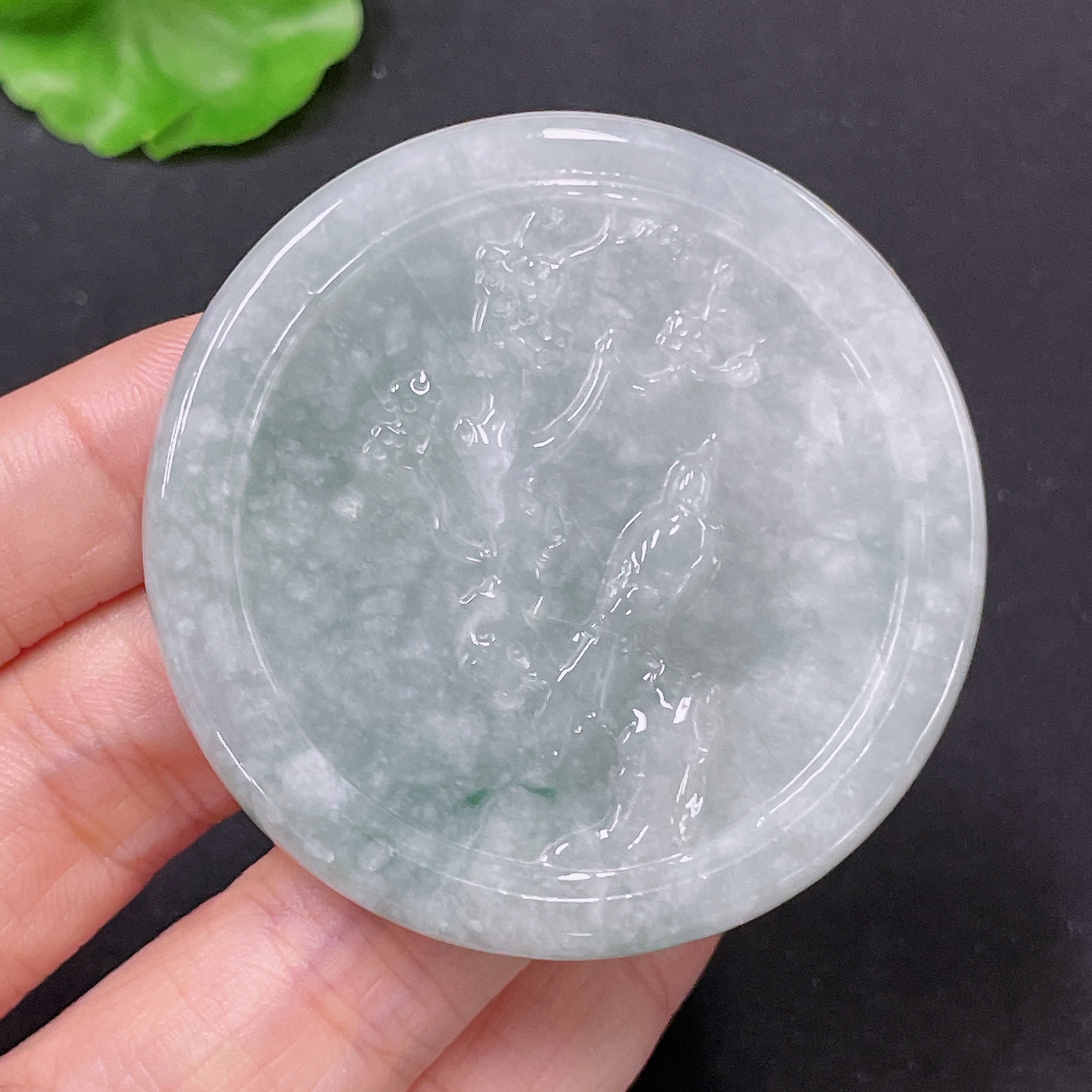 F34046750 Jadeite Pendant Total Weight Approx. 41.8g