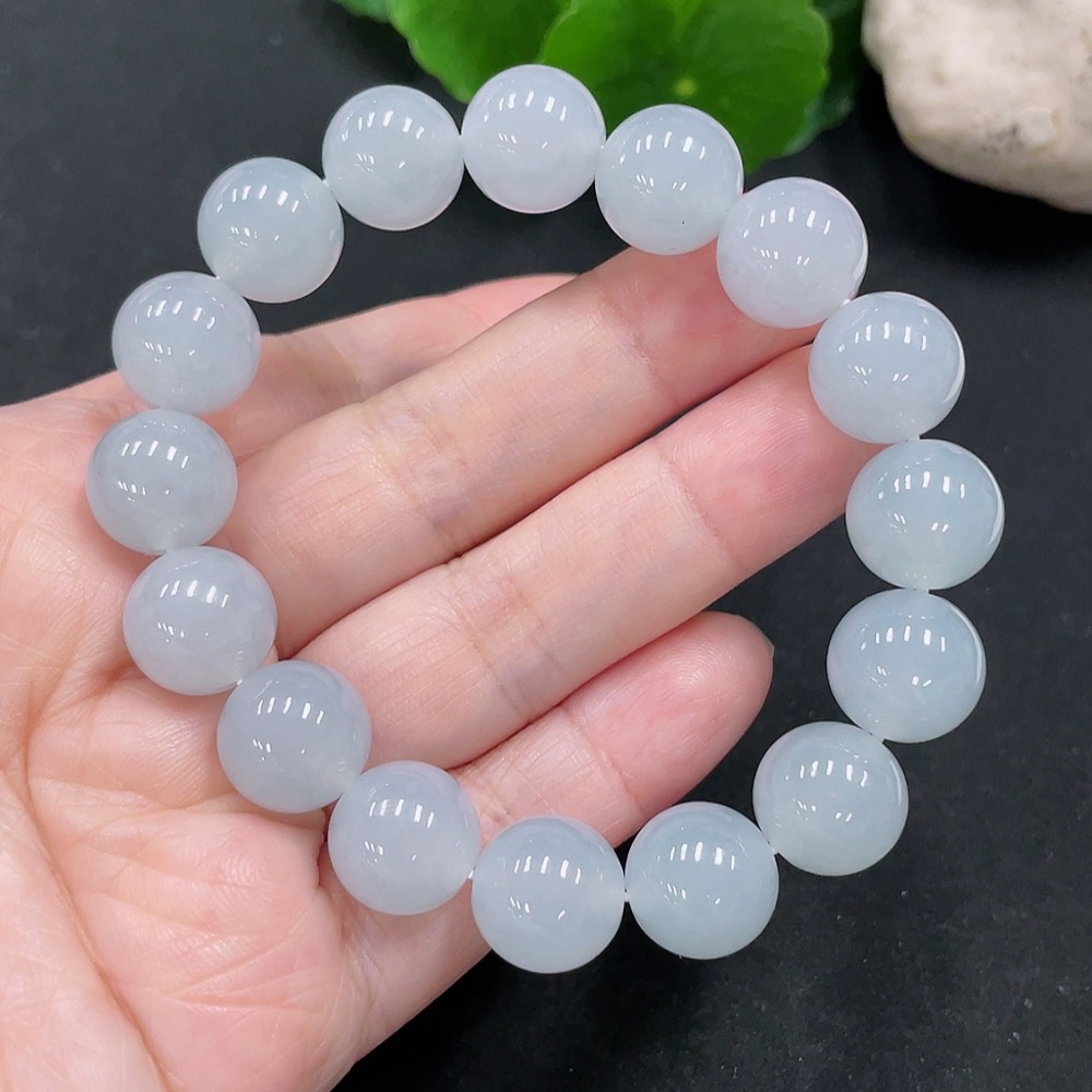 F30452856 JadeiteBead Bracelet Approx. 12.1mm Total Weight Approx. 52.2g