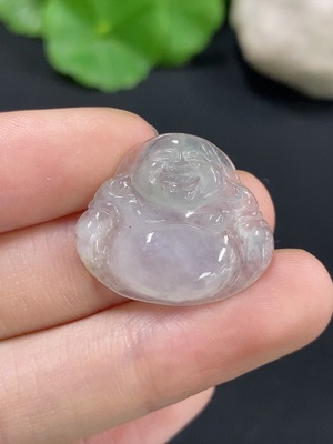 F46585442 翡翠佛公挂件 货品总重约2.97g