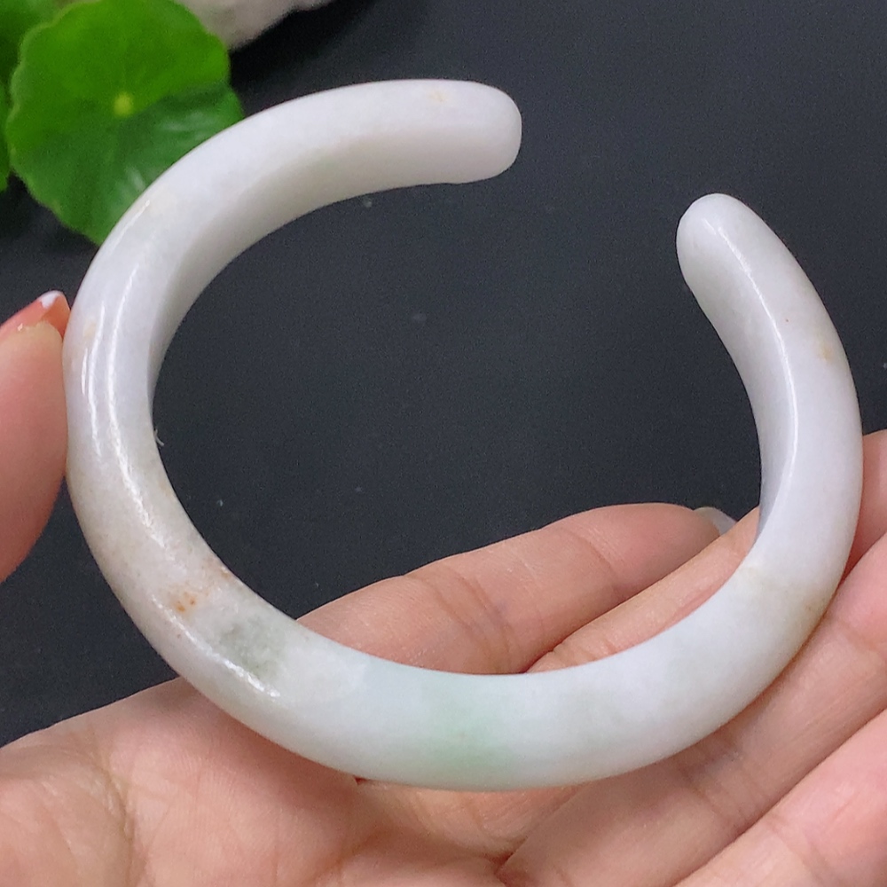 F27116549 Jadeite Cat Claw Bracelet Size 58.5mm Total Weight Approx. 51.477g
