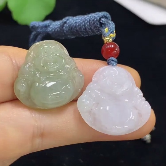 F35094993 Jadeite Buddha Pendant Sell as a Lot Non-Gold