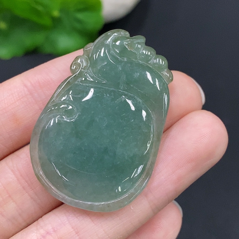 F28272675 Jadeite Pi Xiu Pendant, Total Weight Approx. 13.6g