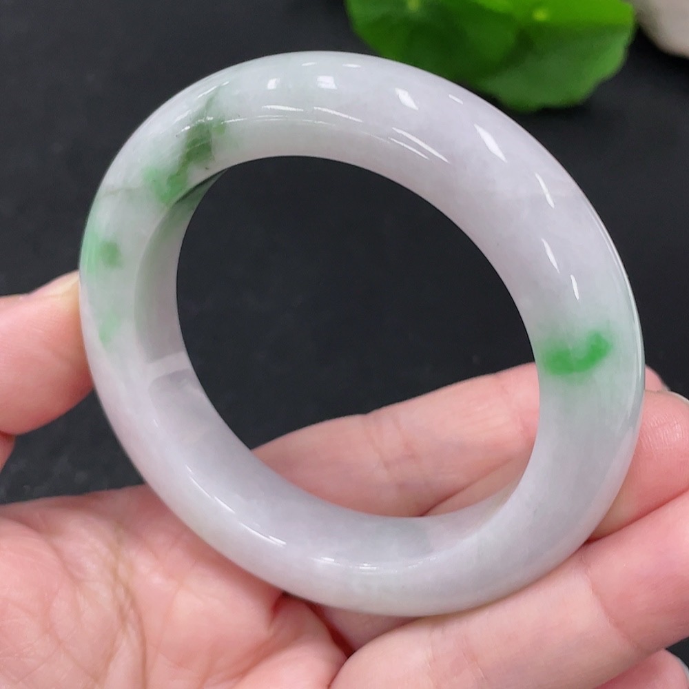 F29344755 Jadeite Round Bracelet Size 50.4 Total Weight Approx. 63.6g (with other mineral components)