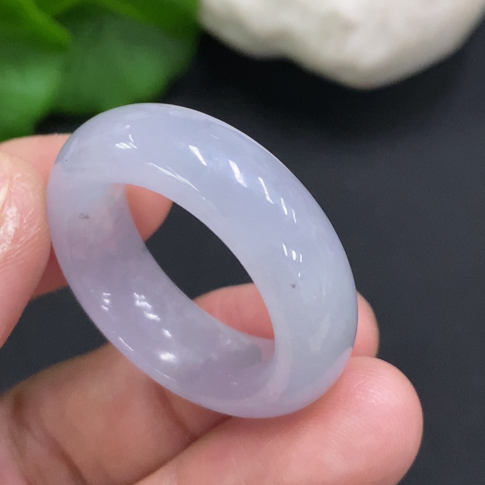 F35127218 Jadeite Ring Size 24 Total Weight Approx. 10.5g