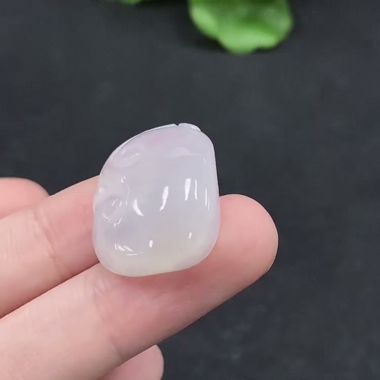 F34029770 Jadeite Ruyi Pendant Total weight approx.4.49g