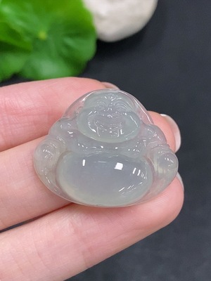 F34003348 Jadeite Buddha Pendant Total Weight About 5.8g
