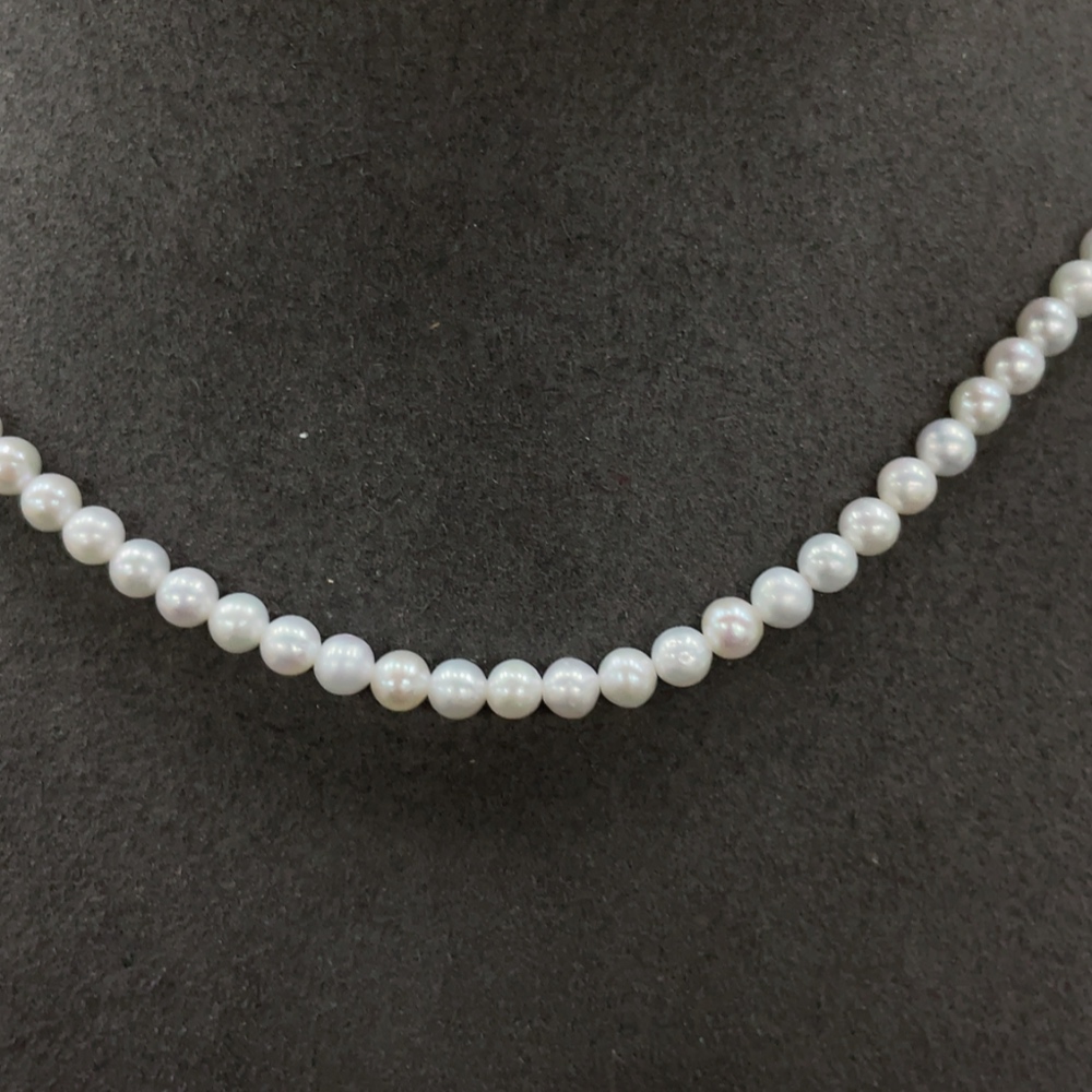 C20286806 Pearl Necklace Non-Gold Setting Total Weight Approx. 9.47g Size Approx. 4.0mm