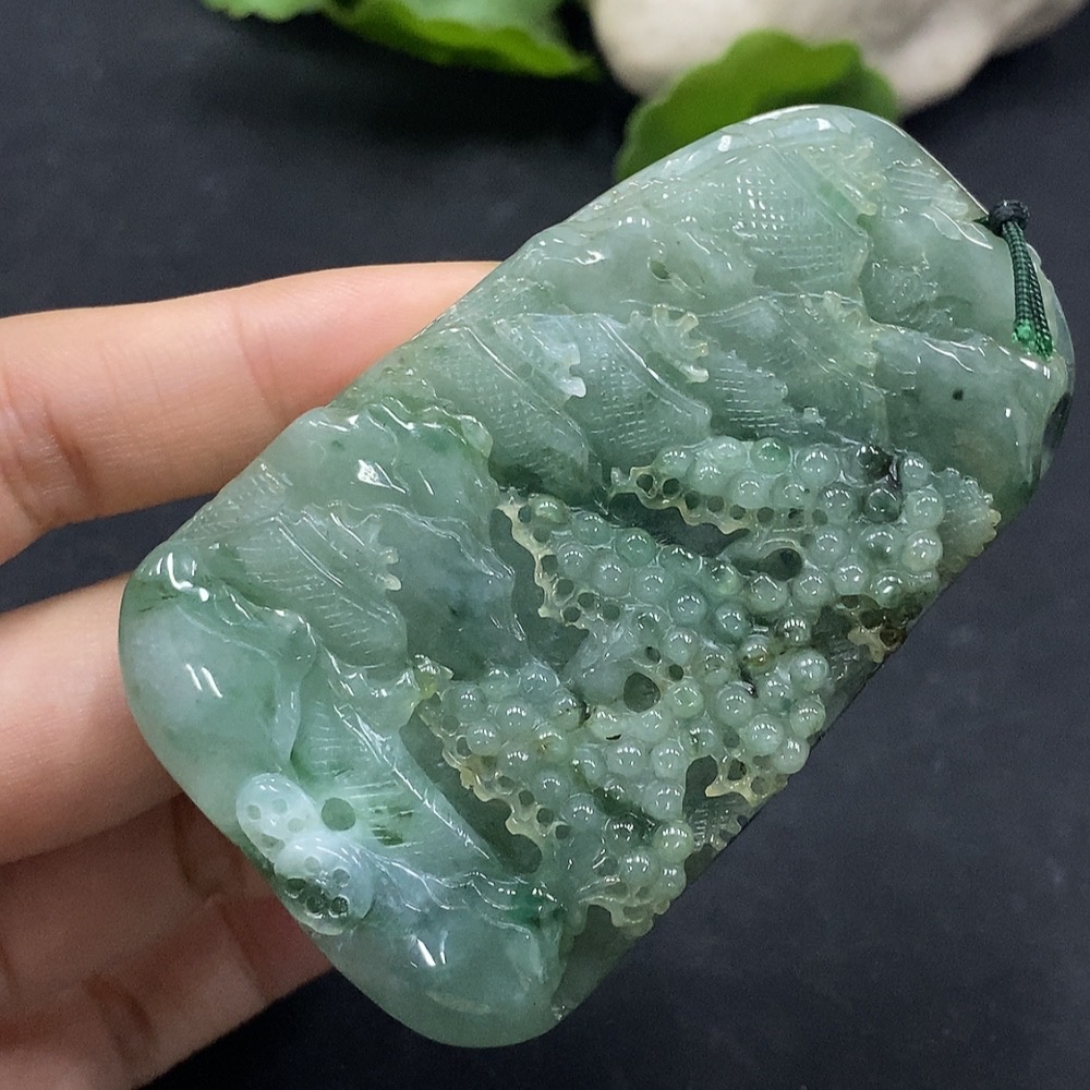 F30515723 jade landscape pendant