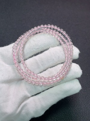 C34990733 Crystal Beaded Bracelet, Total Weight Approx. 11.44g, Size About 3.8mm