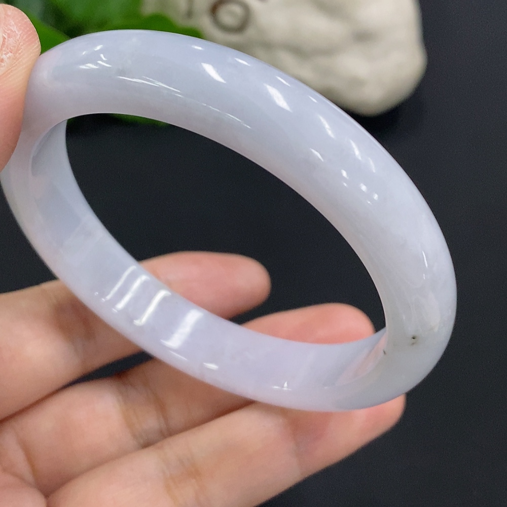 F34069871 Jadeite Round Bracelet Size 57.9 Total Weight Approx. 52.4g