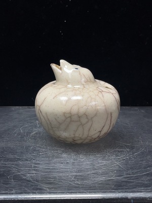 W41943469 陶瓷 全品 近代哥釉鸟形水滴