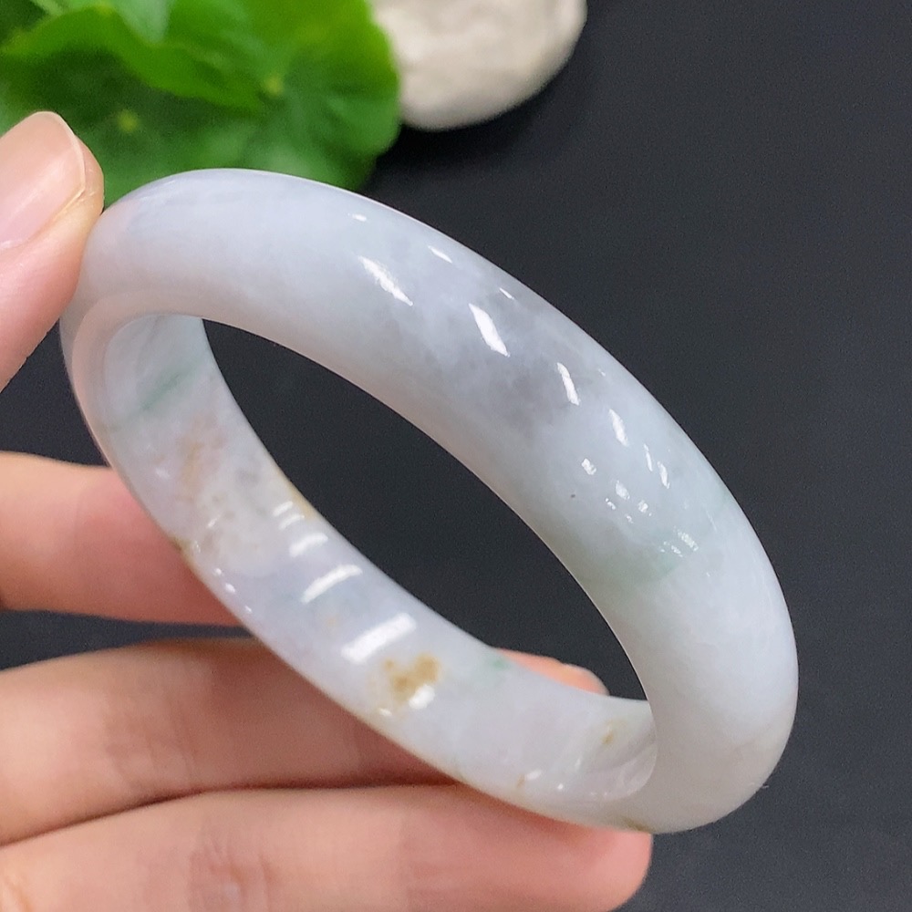 F31625257 Jadeite Regular Bangle, Total Weight Approx. 62g, Inner Diameter 57.5