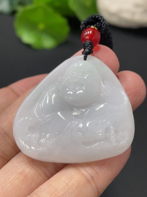 F29387768 Jadeite Pendant Buddha Total Weight Approx. 16.95g